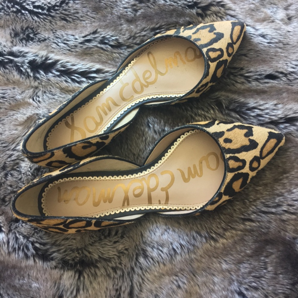 Sam Edelman Leopard Print Flats